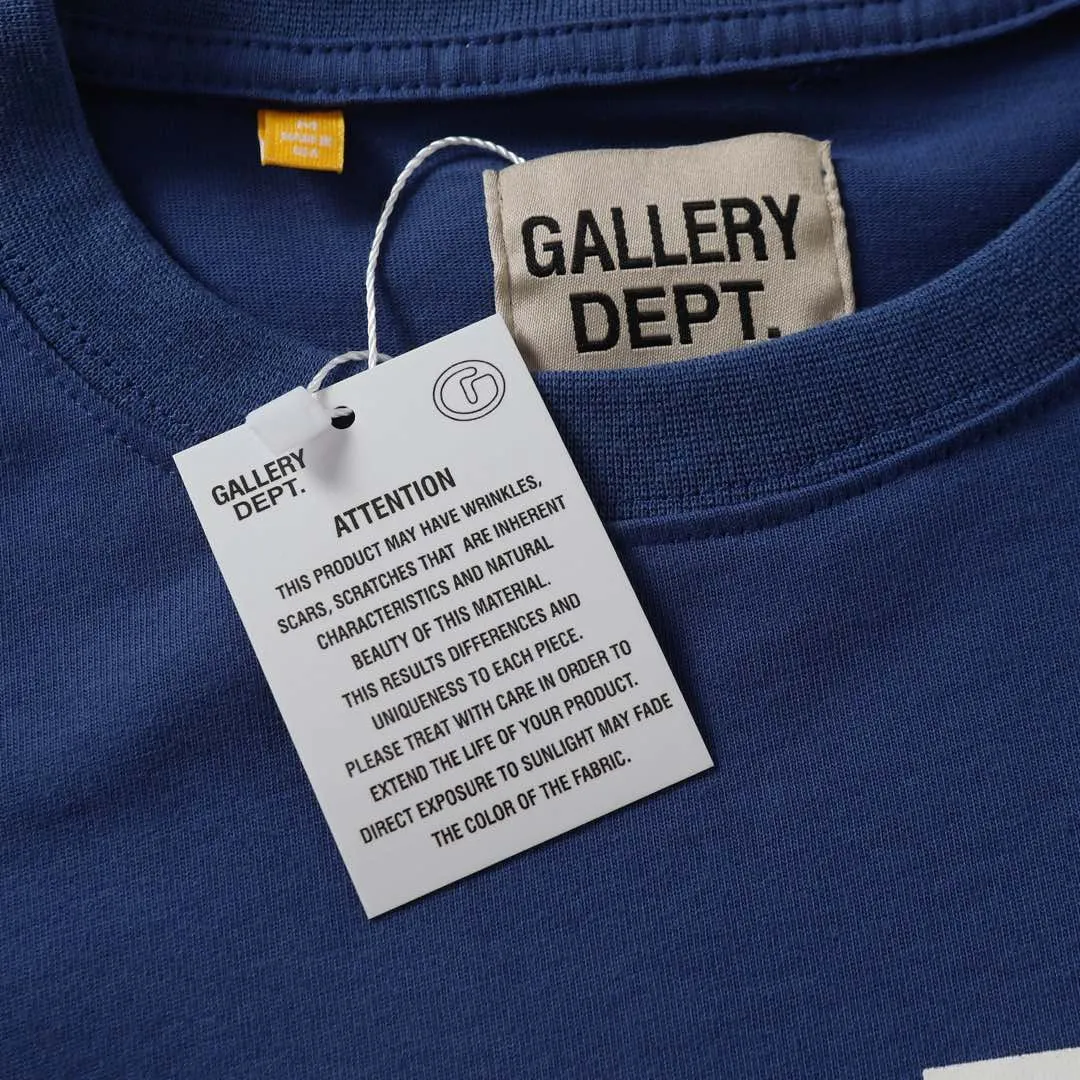 GALLERY.DEPT new short-sleeved model number: 3293P110 color: black blue green code number: S M L XL